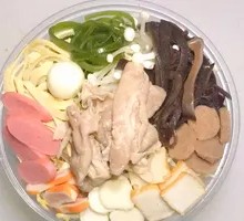 Fish Dumpling Mushroom Soup Noodles