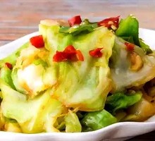 Stir-fried Napa Cabbage