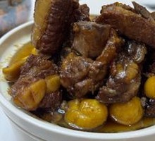 Chestnut and Pork Ribs