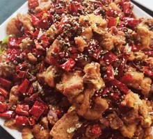 Spicy Chicken with Chili
