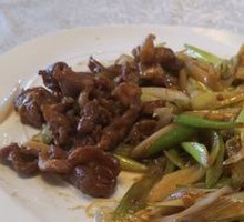 Scallion Stir-Fried Lamb