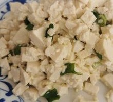 Tofu with Green Onion