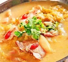 Hot Pot with Pickled Cabbage and Pork