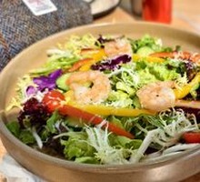 Vegetable Shrimp Salad