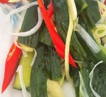 Stir-fried Cucumber Strips