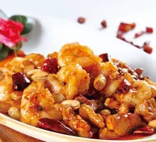 Kung Pao Shrimp Balls
