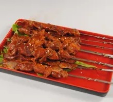 Spicy Chicken Gizzard Skewers