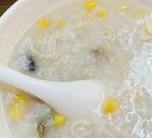 Century Egg and Pork Porridge