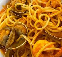 Tomato Seafood Noodles