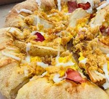 American-style Bacon & Potato Pizza