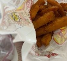 Glazed Sweet Potato Strips