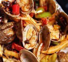 Aluminum-wrapped Clams
