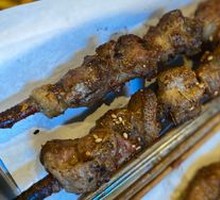 Lamb Skewers with Red Willow