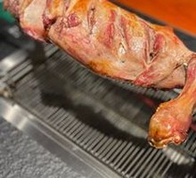 Grilled Lamb Leg with Big Green包 from Niujie