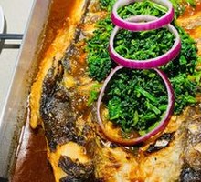 Sauce-Flavored Grilled Fish