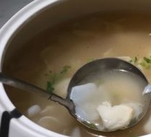 Hairtail Egg Soup