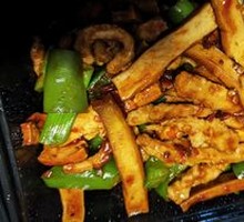 Fried Tofu with Shredded Pork