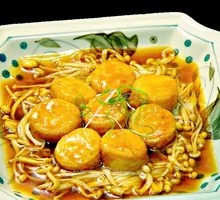 Braised Tofu with Egg