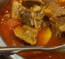 Tomato Chickpea Beef Stew