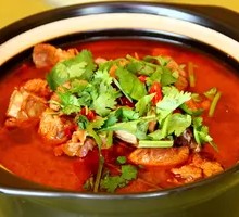 Old Soup Pot Roast Pork Rib Noodles