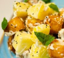 Pineapple Fried Dough Shrimp