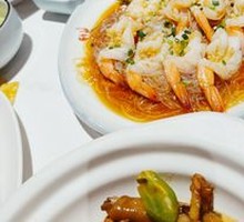 Steamed Garlic Butter Shrimp