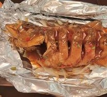 Grilled Sea Bass with Sauce