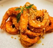Crispy Prawn with Nuts