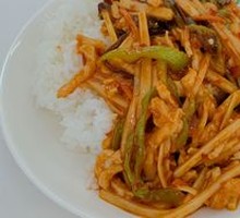 Fish-Flavored Shredded Pork Rice Bowl