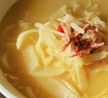 Chicken Broth Fresh Bamboo Shoots