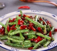 Dry-Fried Green Beans