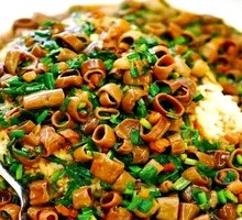 Sea Cucumber Rice Toss