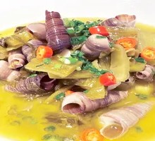 Pickled Cabbage Braised Nail Snails