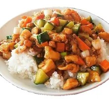 Kung Pao Chicken Rice Bowl