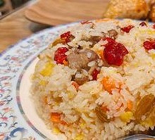 Bold Hand-Grabbed Meat and Rice