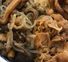 Beef Rice with Mushrooms