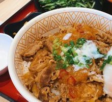 Hot Spring Egg Beef Bowl
