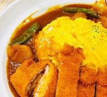 Fried Pork Cutlet Curry Rice