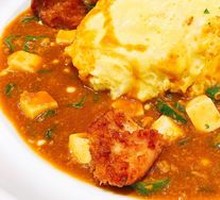 Creamy Chicken Curry Omelette Rice