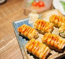 Caramelized Salmon Inari Sushi