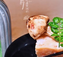 基围虾慕斯松茸清椀