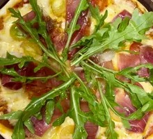 Iberian White Label Ham Pizza