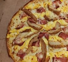American-style Bacon & Potato Pizza
