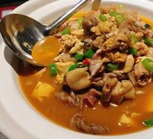 Braised Tofu with Fish Roe and Fish Bladder