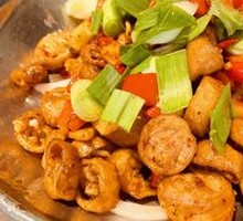 Spicy Pork Intestines Stir-fry