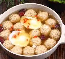 Handmade Meatball Soup