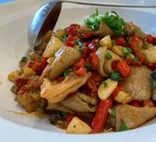 Spicy Pork Intestines Stir-fry