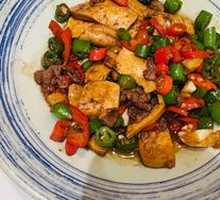 Stir-Fried Tofu Sheets