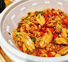 Tea Oil Stir-Fried Young Chicken with Ginger