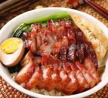 Honey-glazed BBQ Pork Rice
